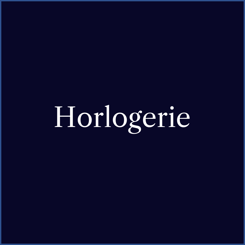Horlogerie - CHEVAL FRERES